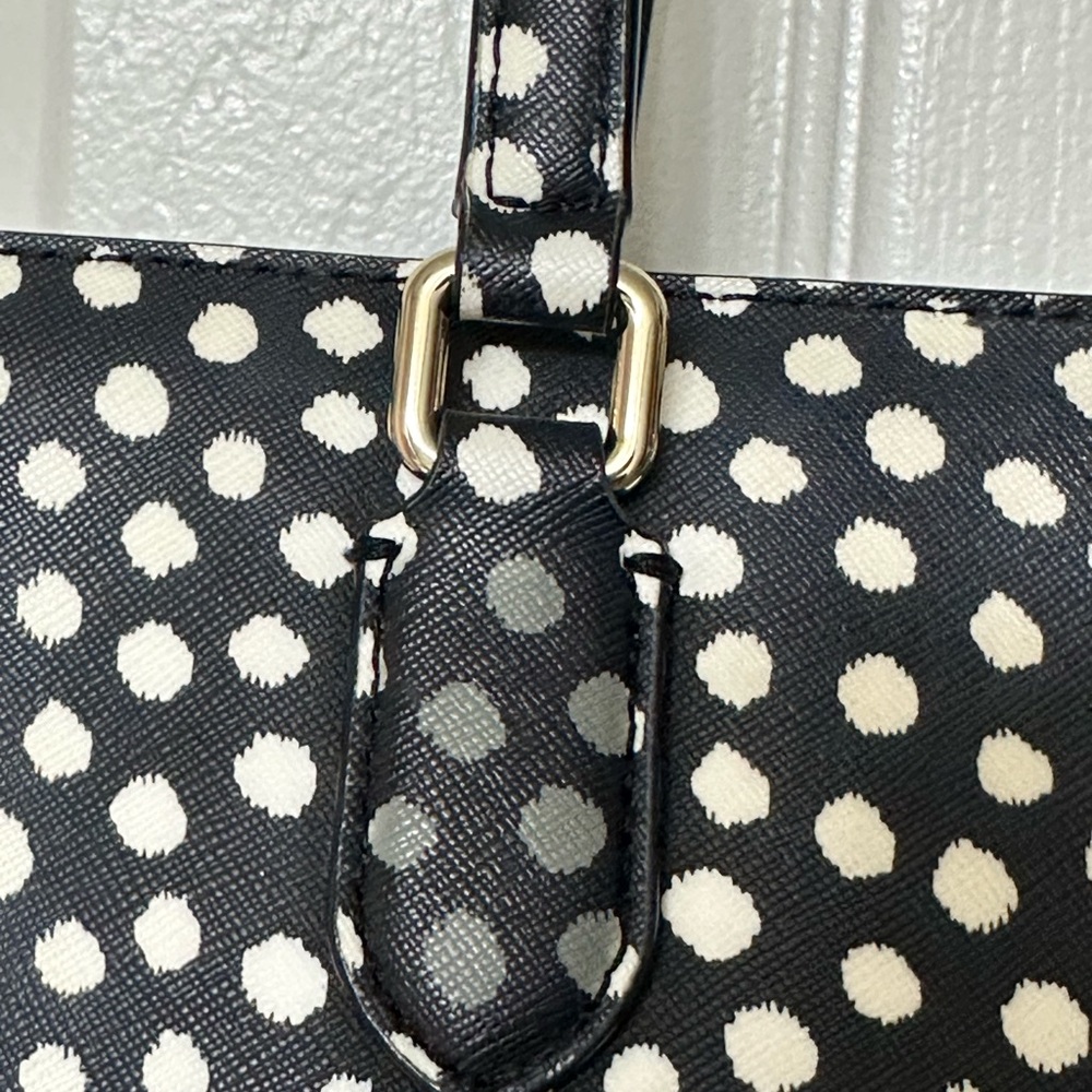 KATE SPADE ♠️POLKADOT SHOULDER BAG - Picture 7 of 15